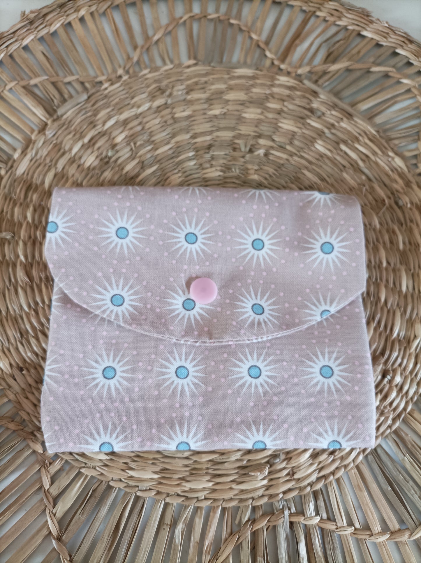 Pochette Universelle Multi-Usage - "Le soleil bleu"