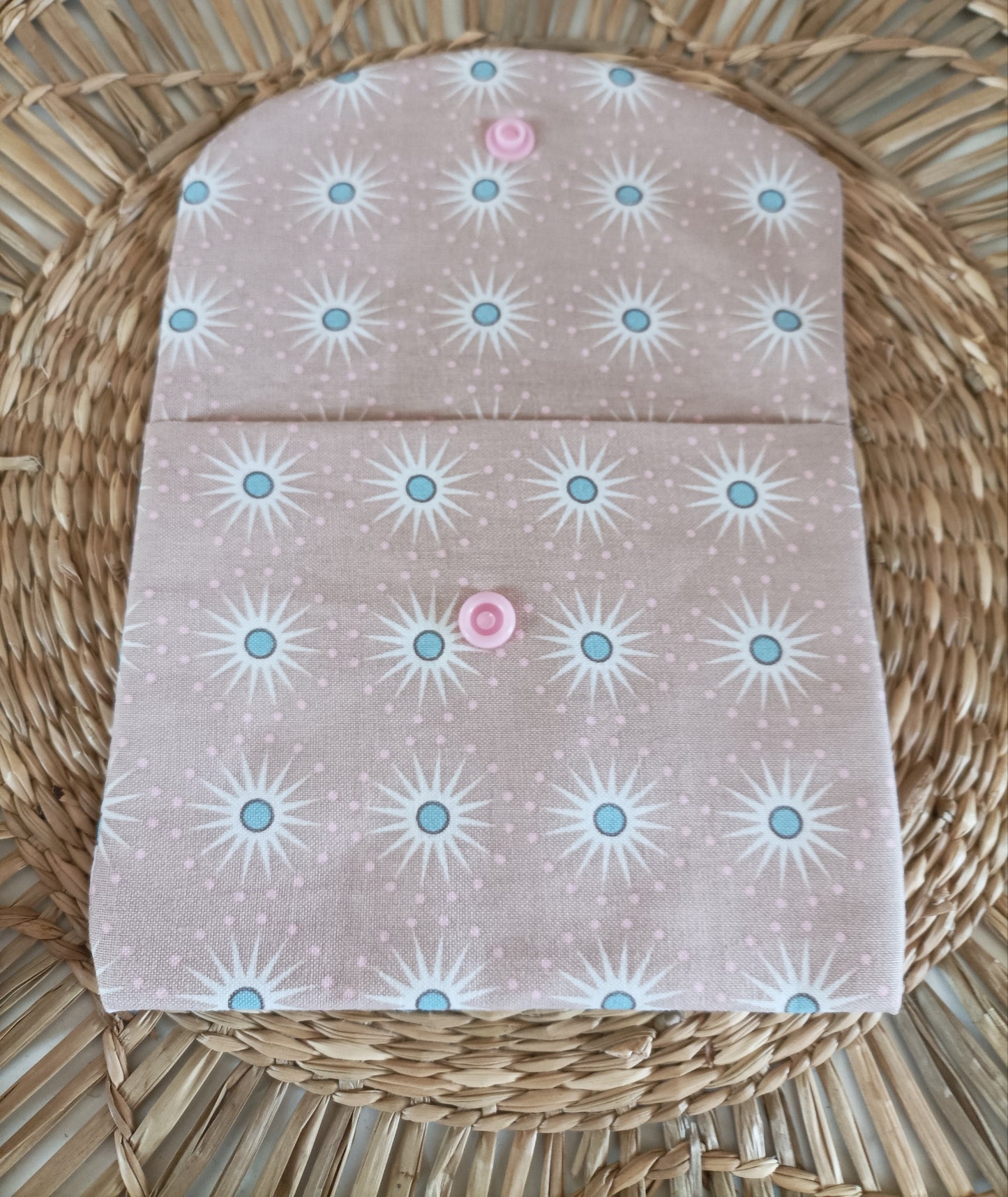 Pochette Universelle Multi-Usage - "Le soleil bleu"