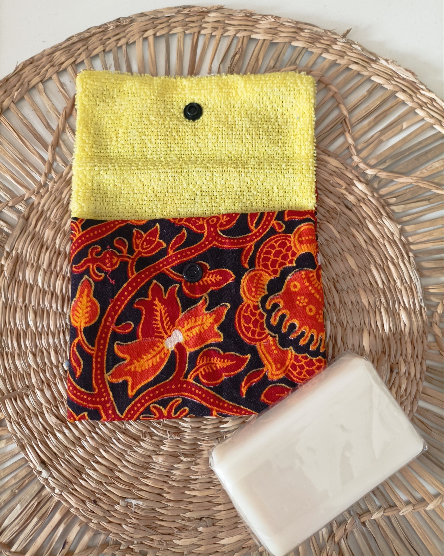 Pochette à Savon " Le Wax Orangé"