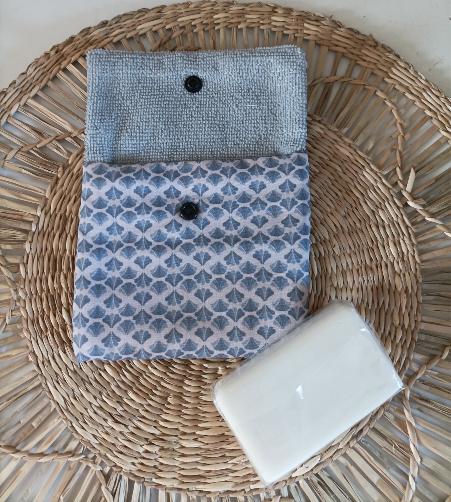 Pochette à Savon " Le coquillage "