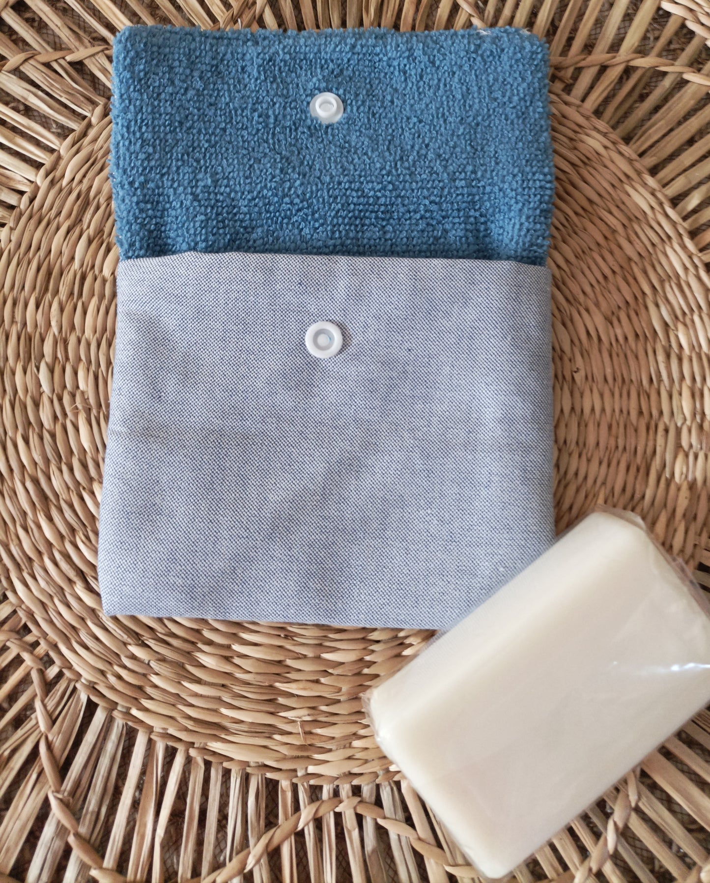 Pochette à Savon " Le chiné H "