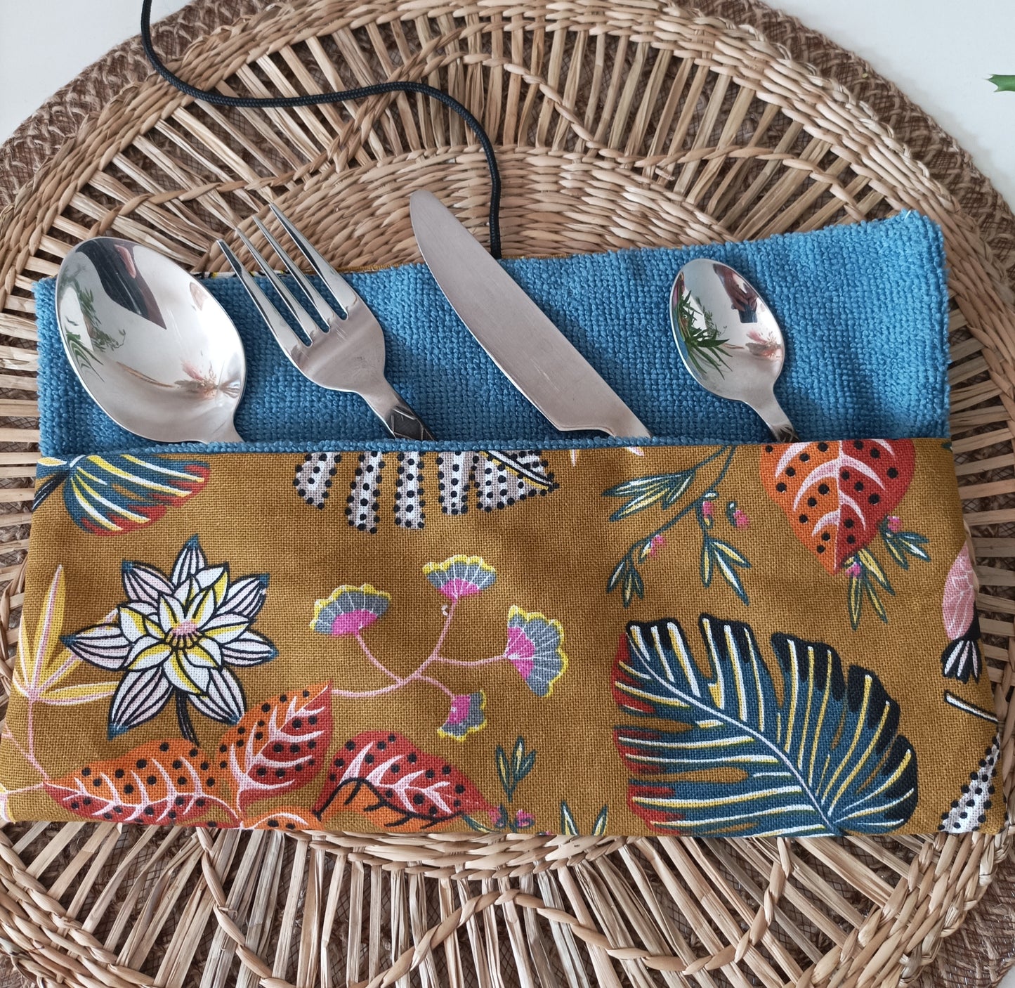 Pochette à Couverts " Le pélican"