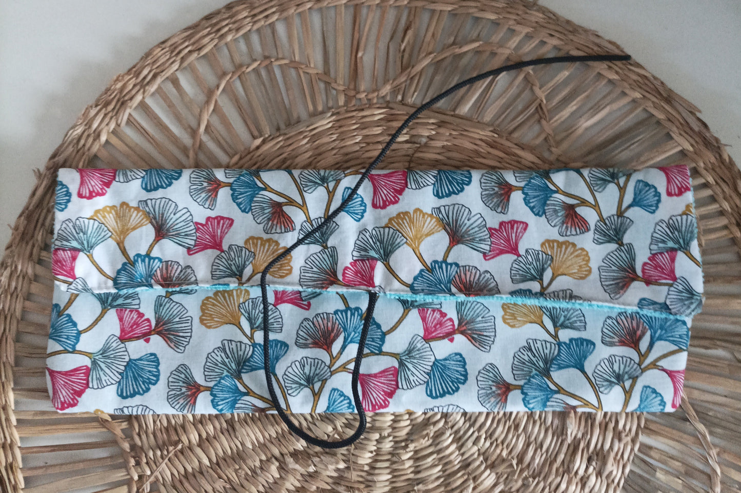Pochette à Couverts " Le Gingko Blanc"