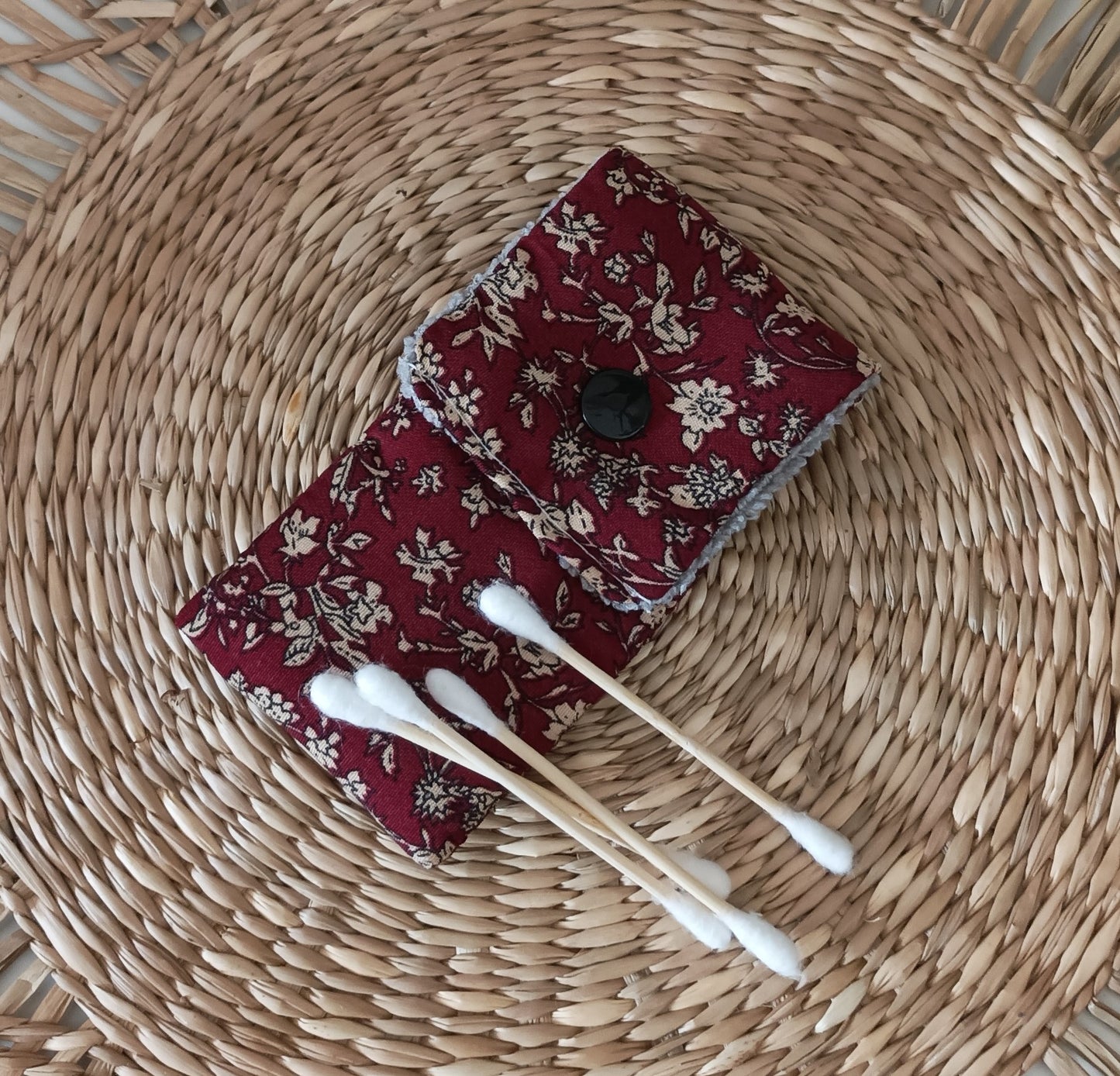 Pochette à Coton-Tiges " Le Bordeaux "