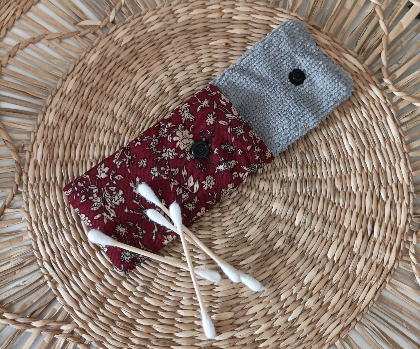 Pochette à Coton-Tiges " Le Bordeaux "