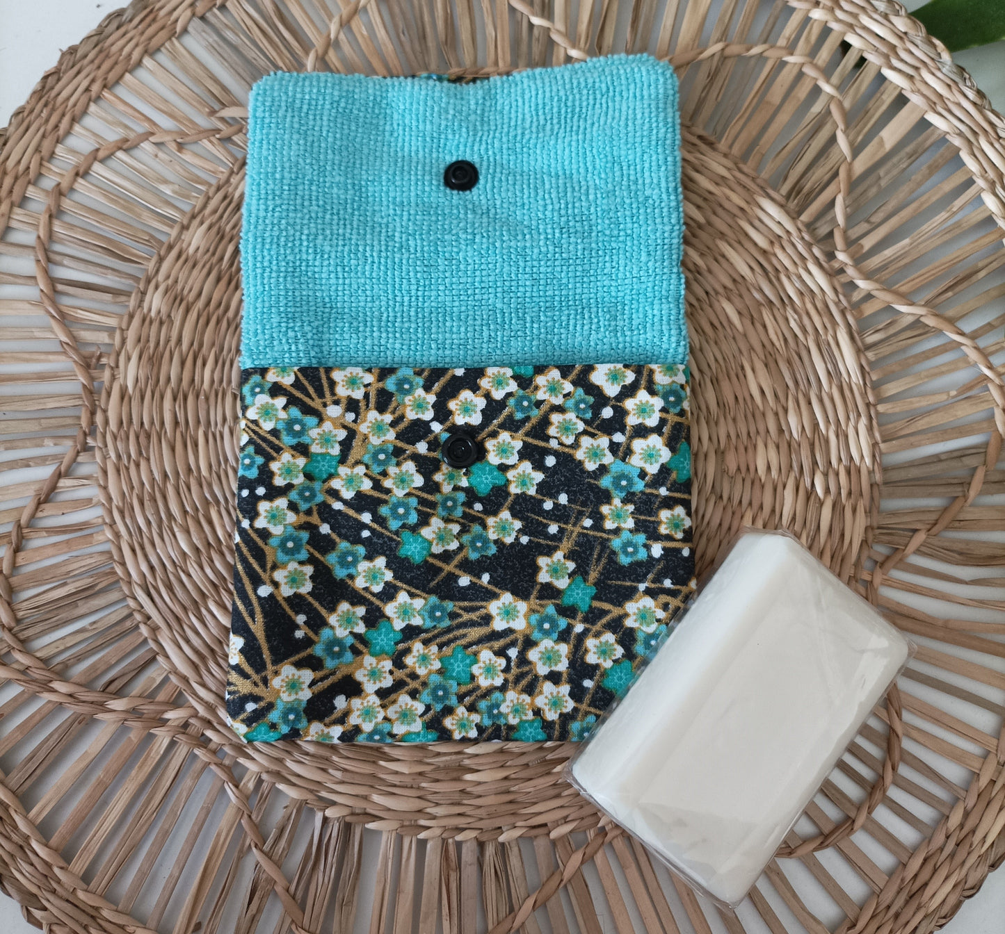 Pochette à Savon " Le Japon Vert "