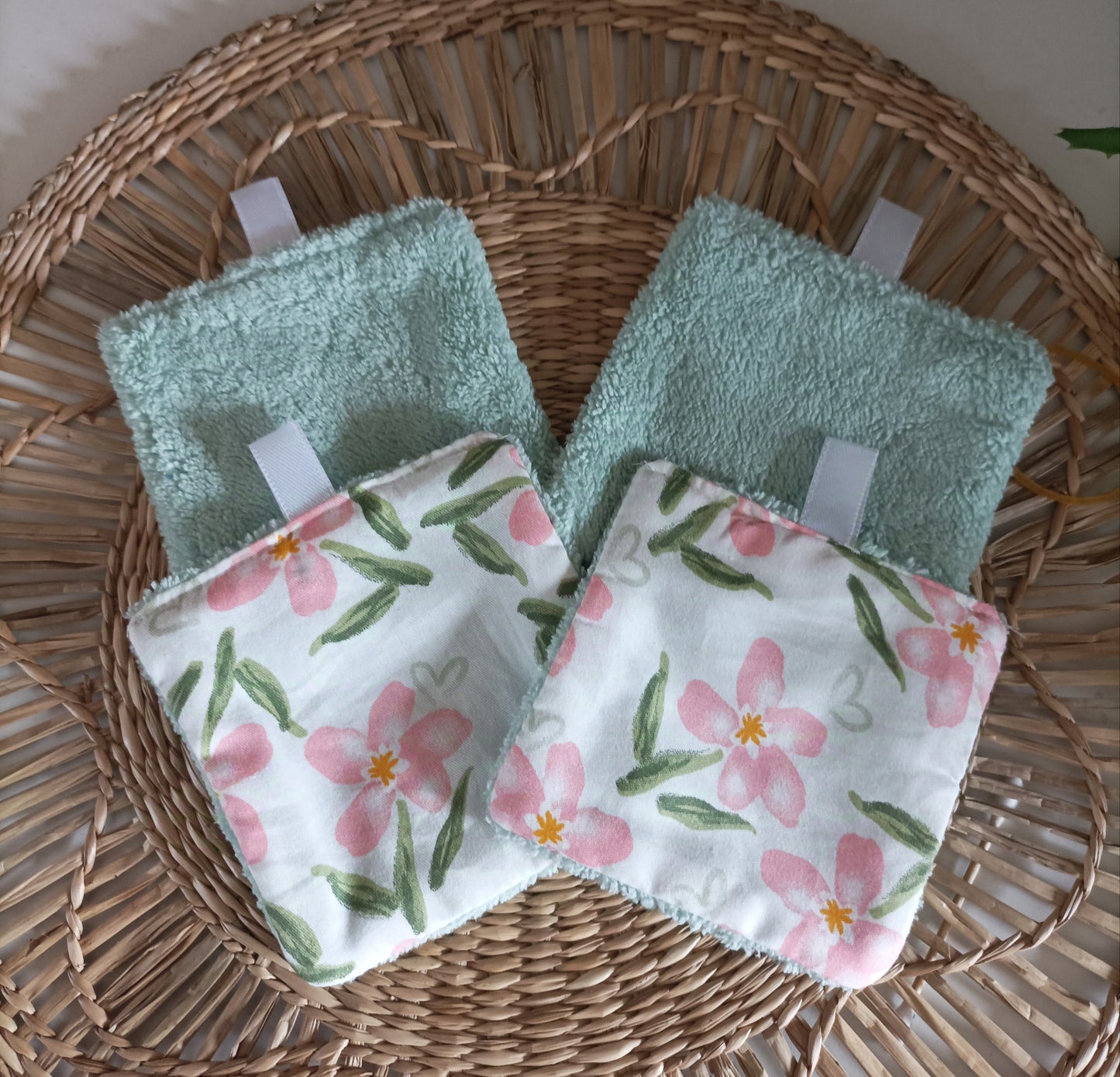 Lingettes Démaquillantes Lavables "La Tendresse"