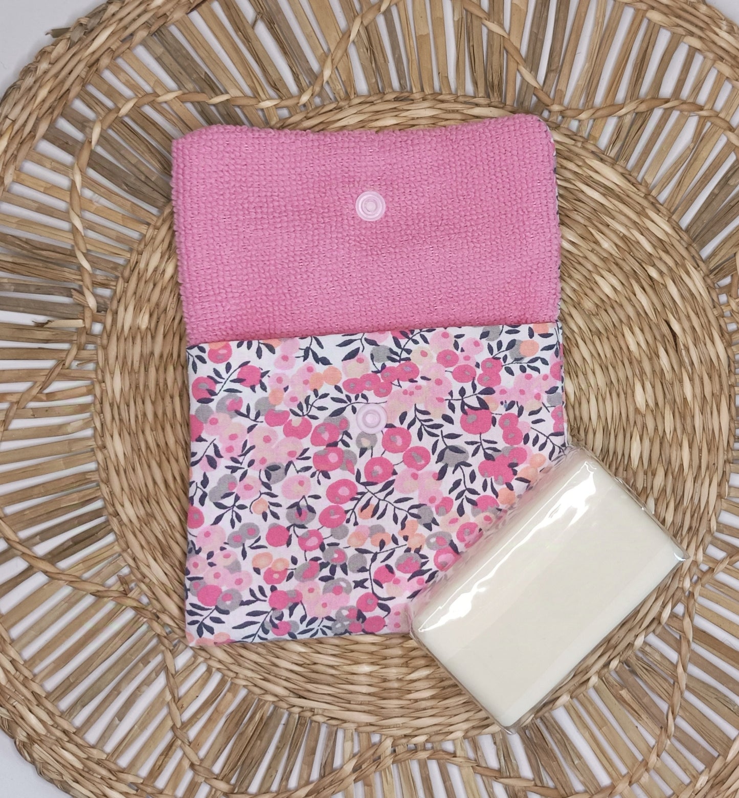 Pochette à Savon " L'Olivier Rose "