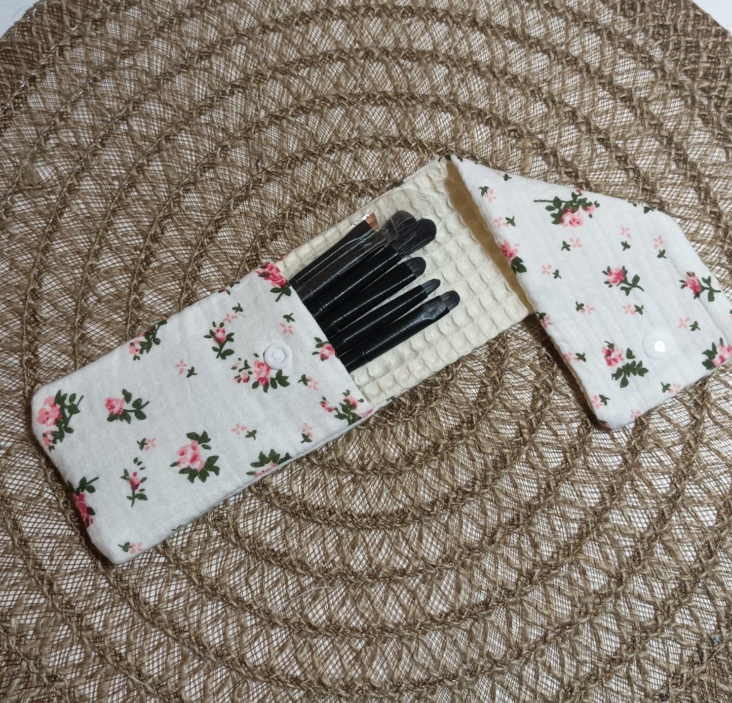 Etui à Pinceaux "Le doux blanc "