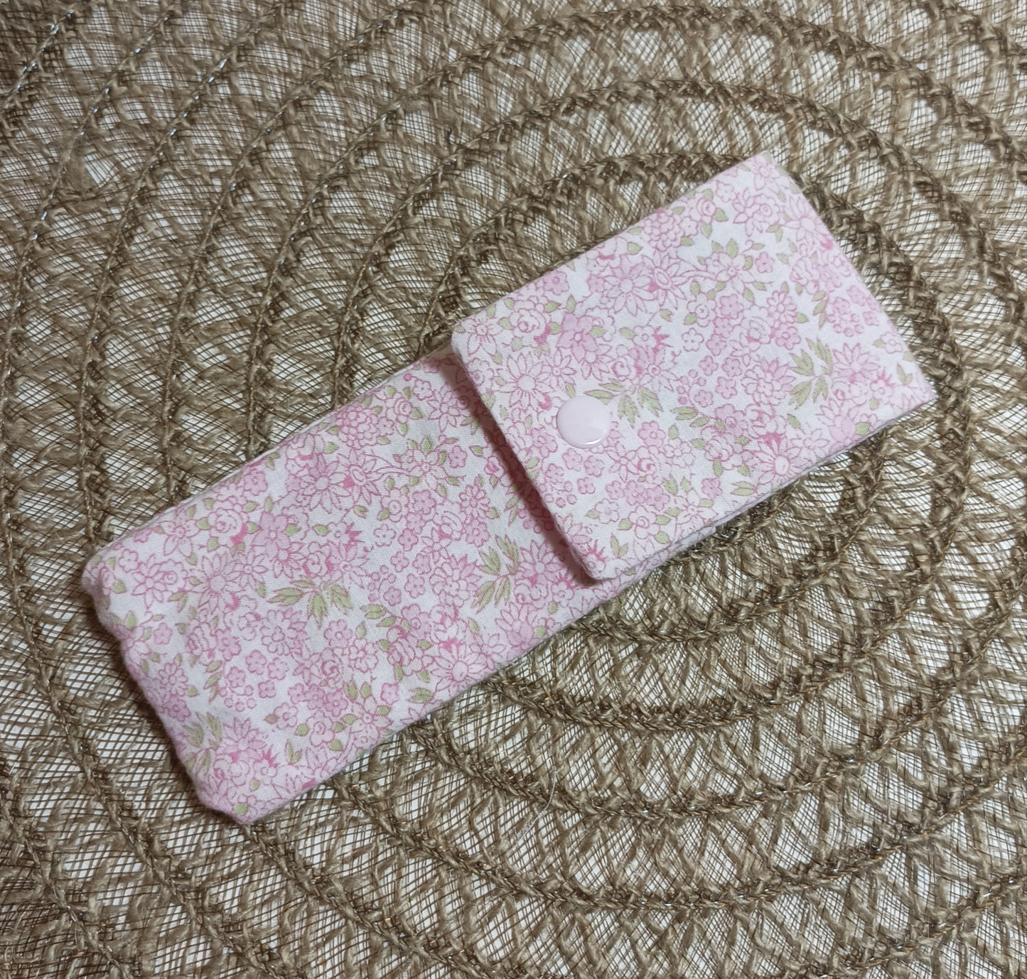 Etui à Pinceaux "Le rose bonbon "