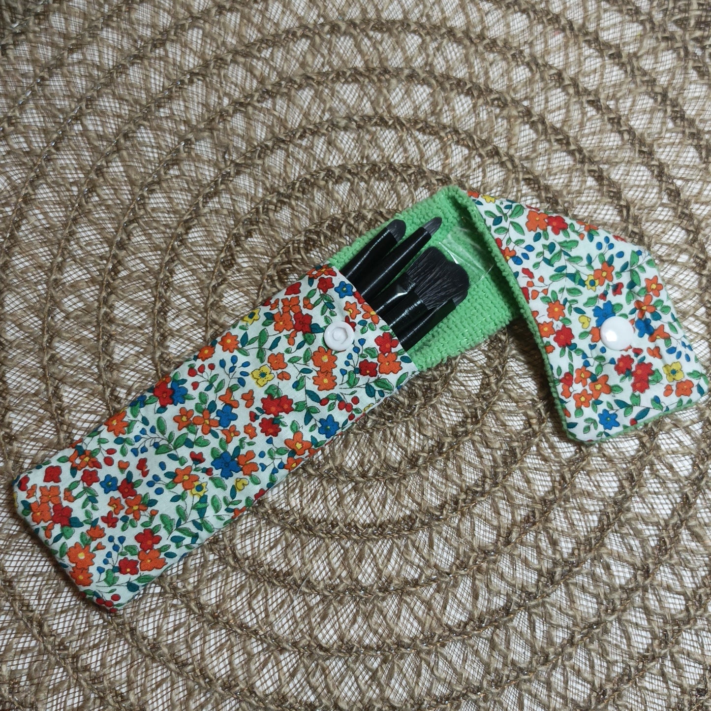 Etui à Pinceaux "Fleur de joie "